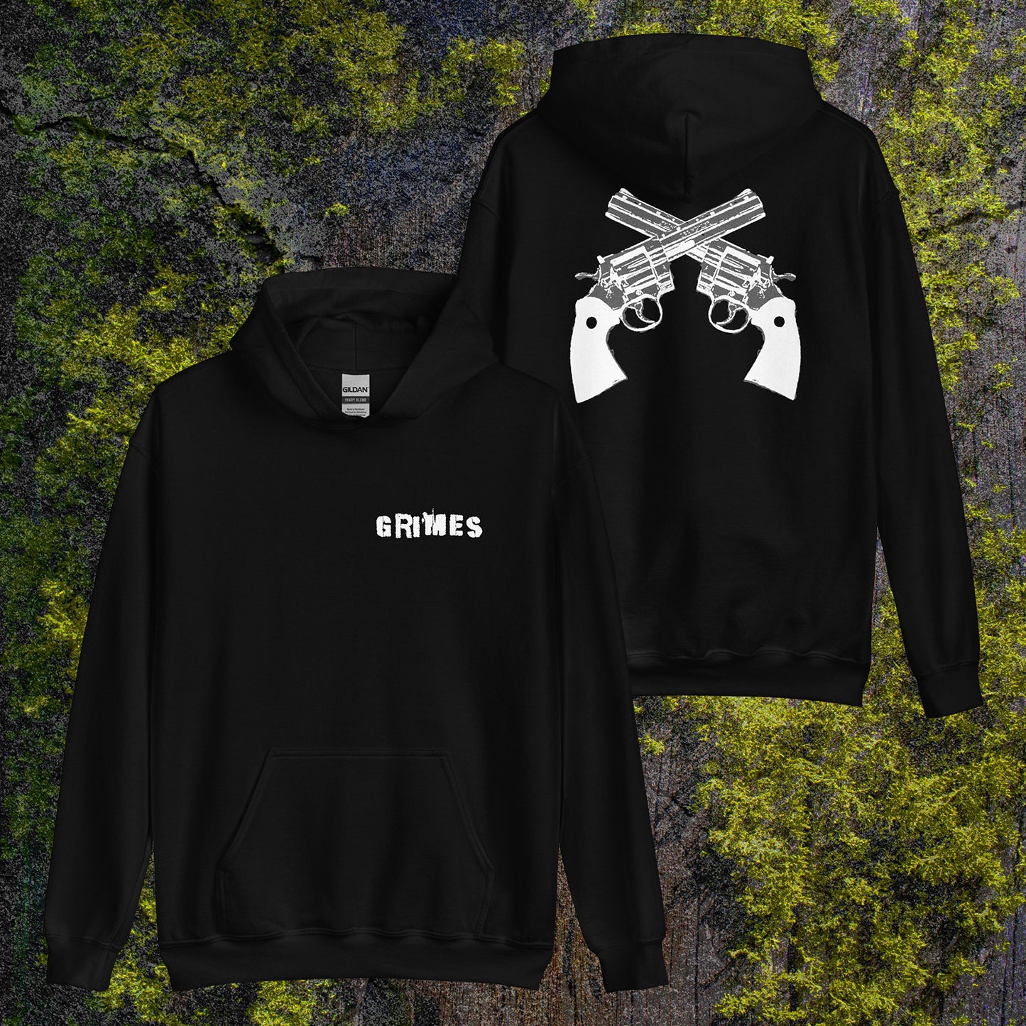 Rick Grimes Gun + Name Hoodie - Rick Grimes TWD