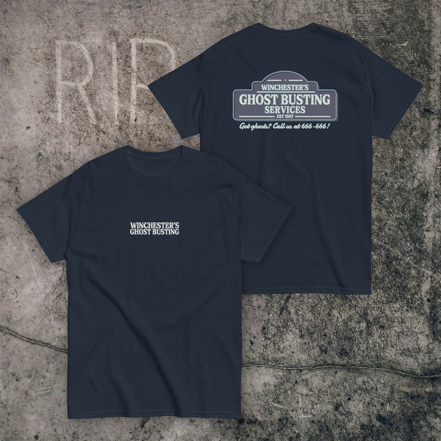 Winchester’s Ghost Busting T-Shirt - Supernatural Shirt