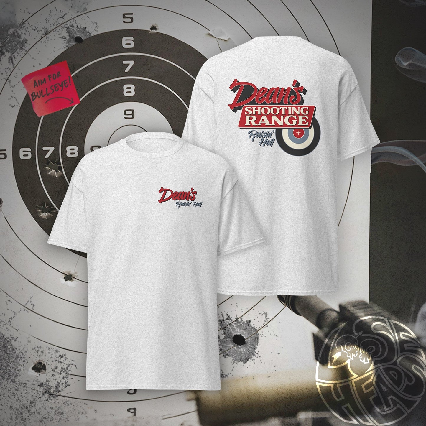 Dean’s Shooting Range T-Shirt - Dean Winchester Supernatural Shirt