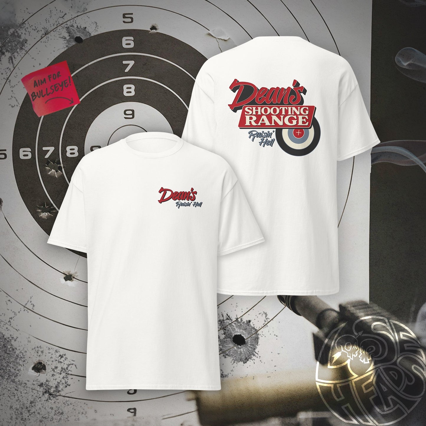 Dean’s Shooting Range T-Shirt - Dean Winchester Supernatural Shirt