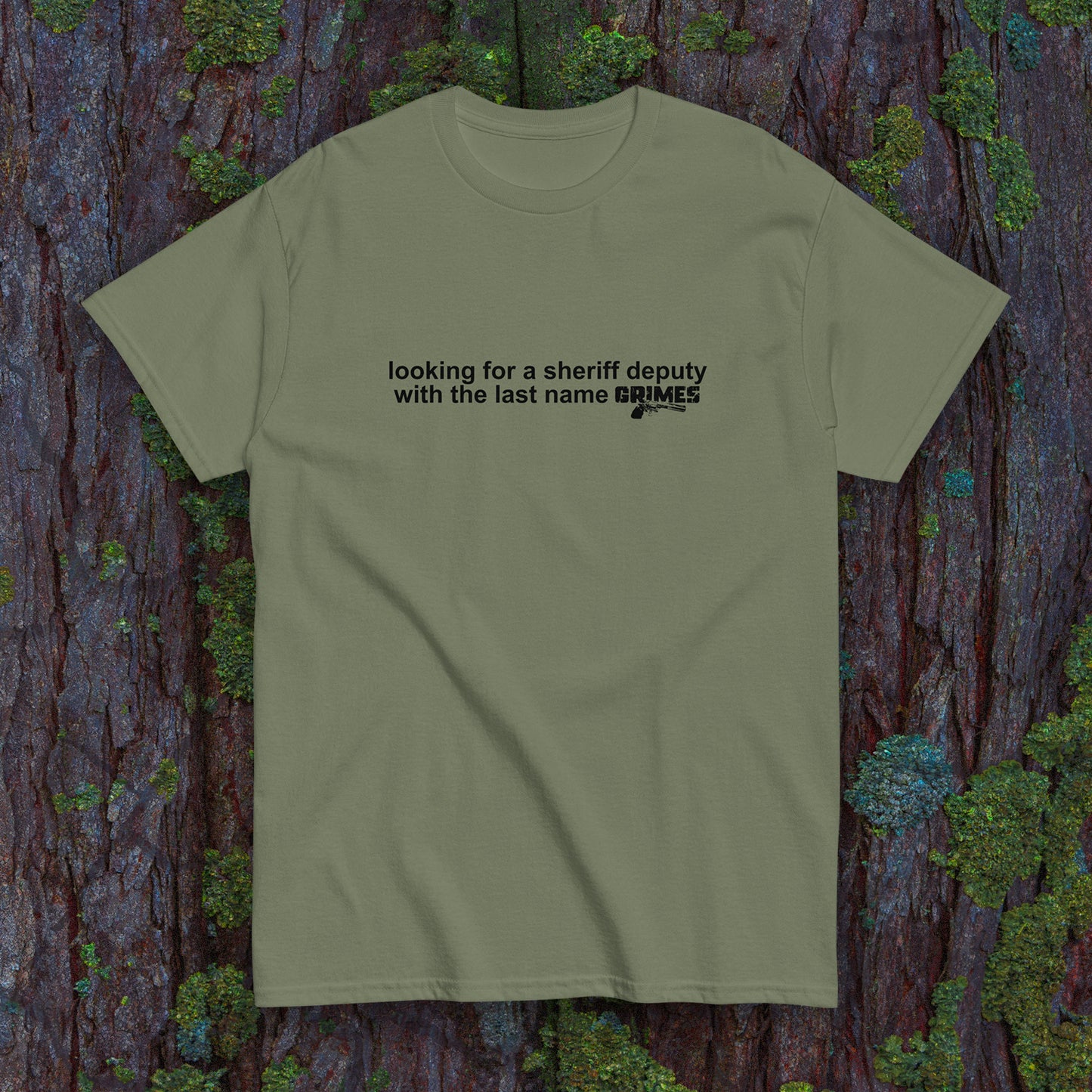 "A Deputy Named Grimes" Slogan T-Shirt - Rick Grimes TWD