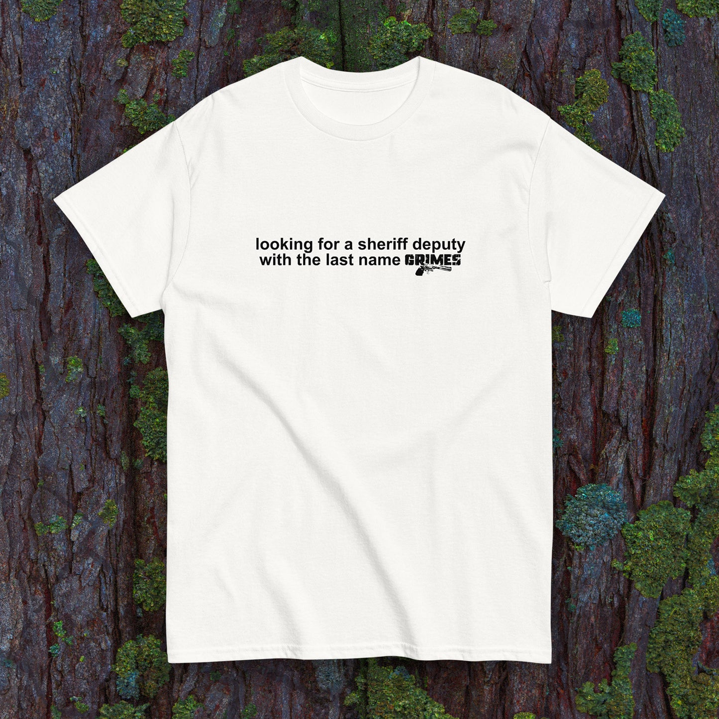 "A Deputy Named Grimes" Slogan T-Shirt - Rick Grimes TWD