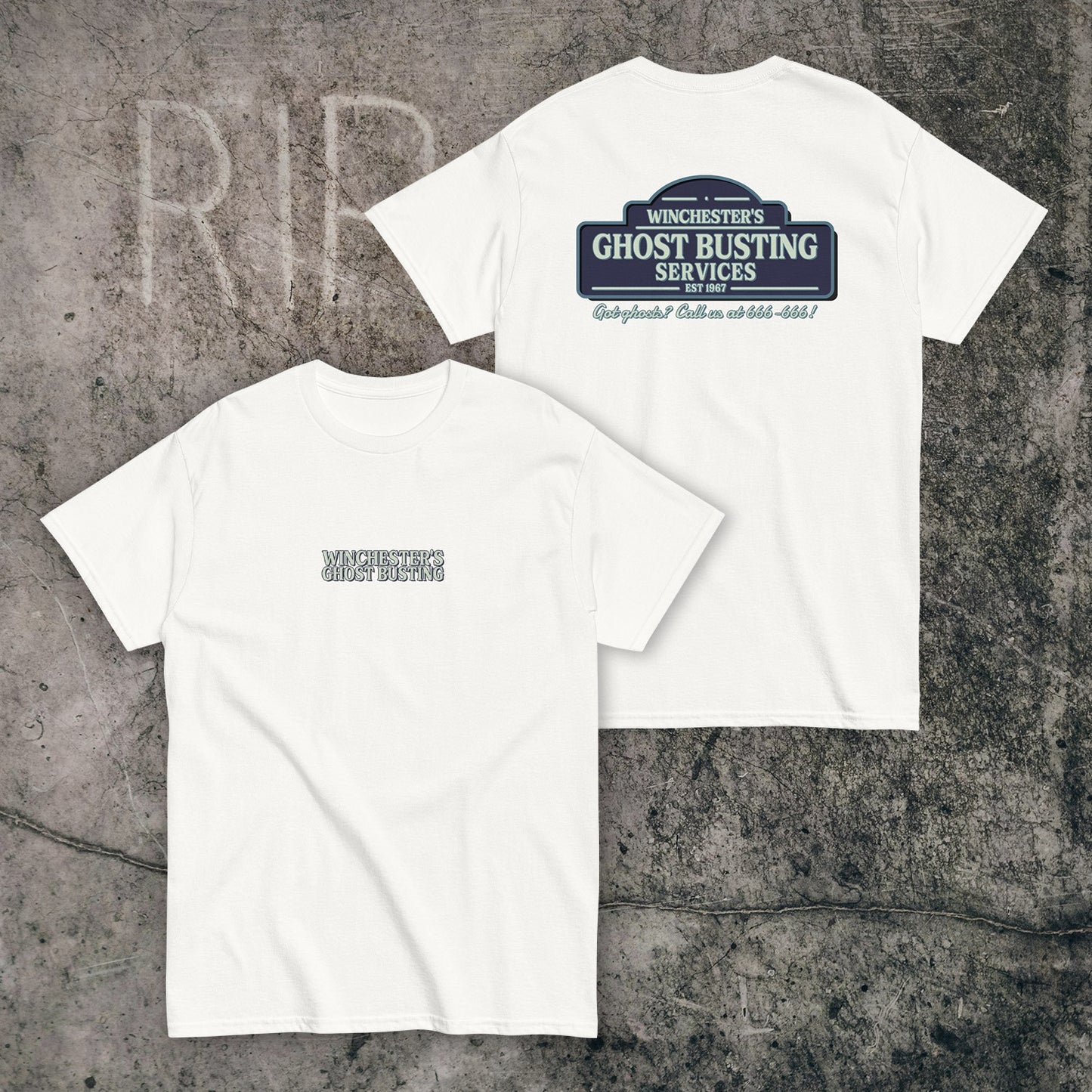Winchester’s Ghost Busting T-Shirt - Supernatural Shirt