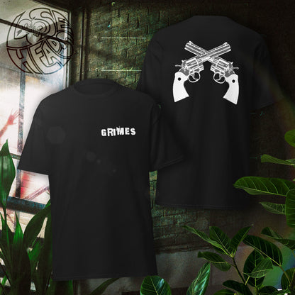Rick Grimes Gun + Name T-Shirt - Rick Grimes TWD
