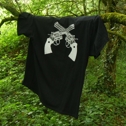 Rick Grimes Gun + Name T-Shirt - Rick Grimes TWD