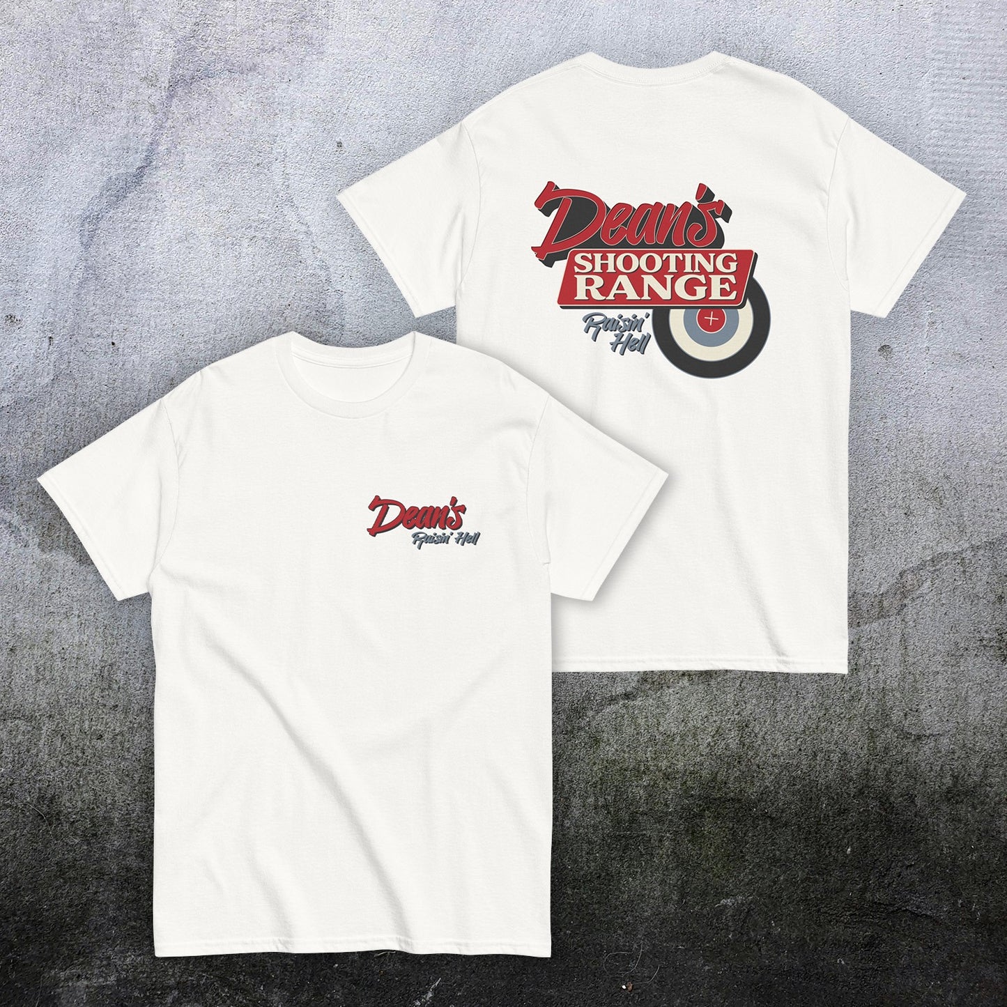 Dean’s Shooting Range T-Shirt - Dean Winchester Supernatural Shirt