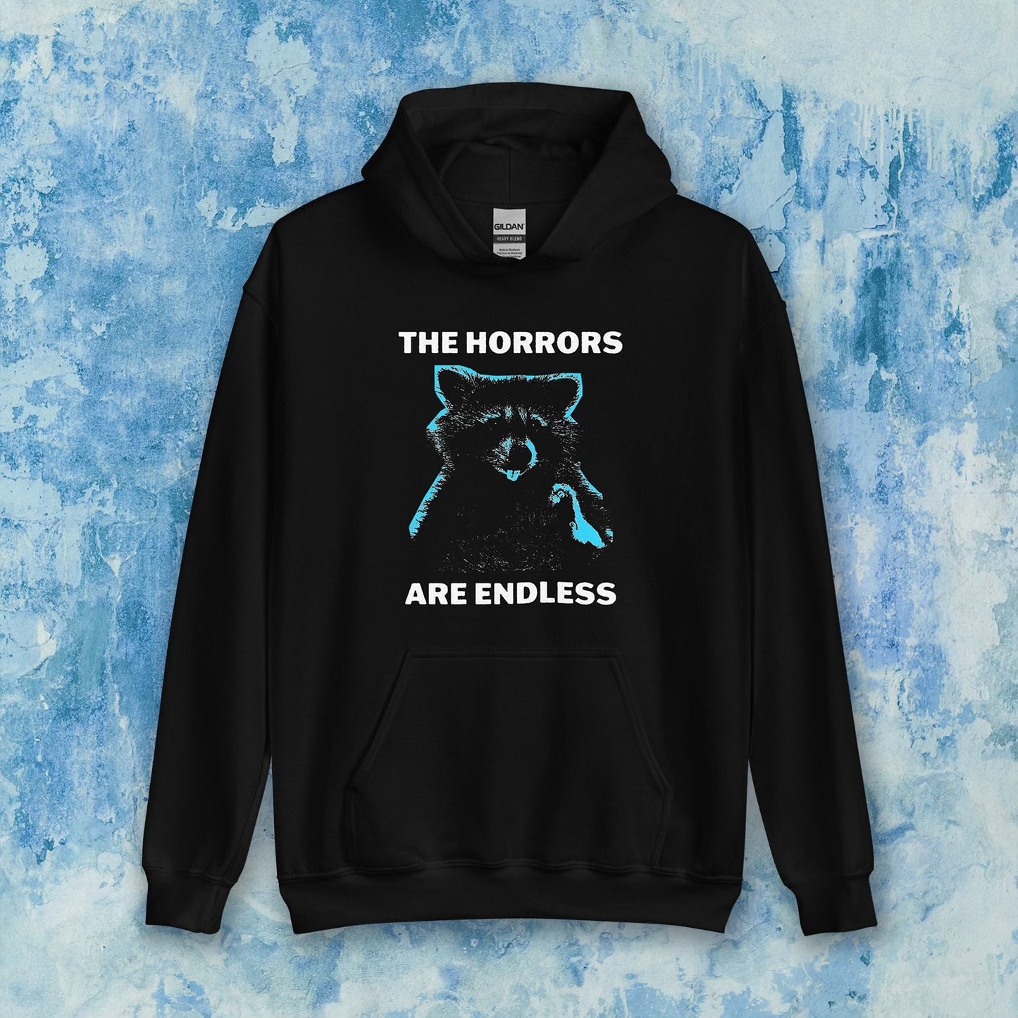 The Horrors Are Endless - Animal Slogan Hoodie