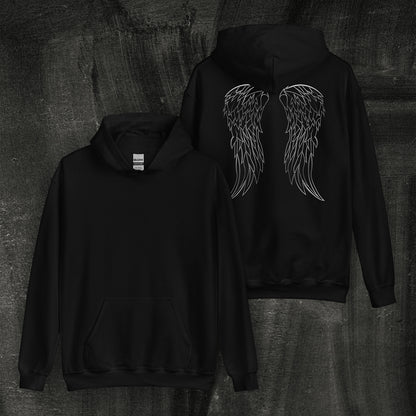 Daryl Dixon Wings Only Hoodie - Daryl Dixon TWD