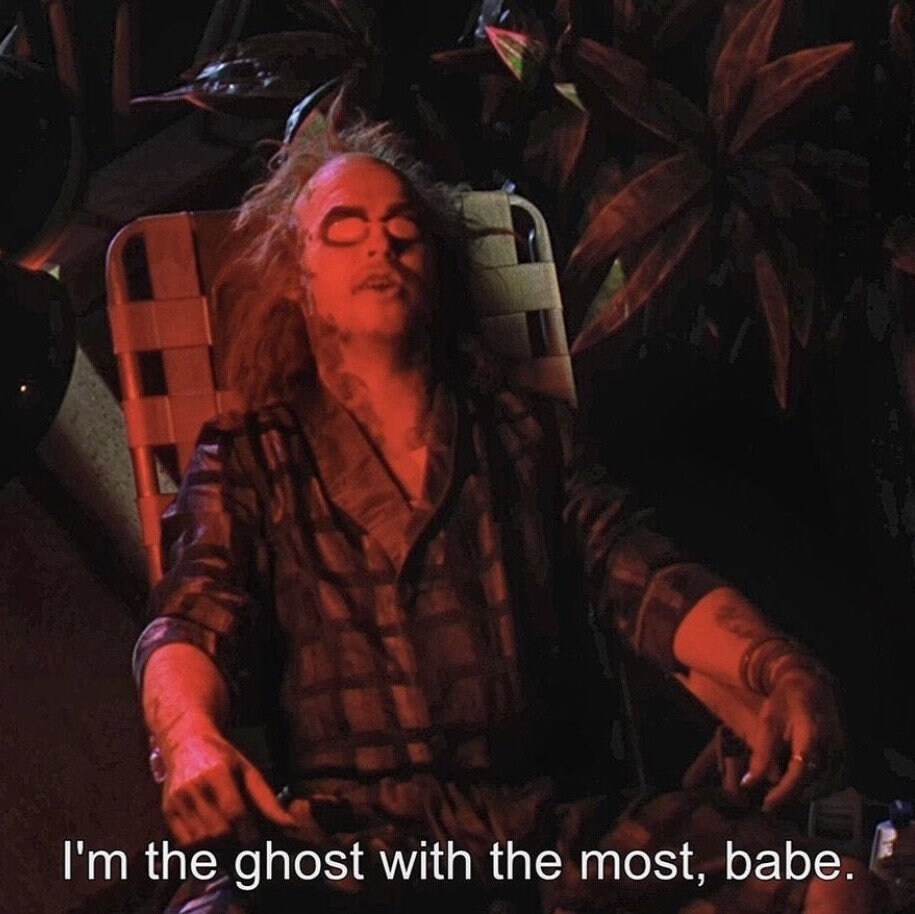 "Ghost With The Most" Hoodie - Beetlejuice
