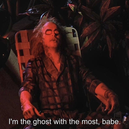 "Ghost With The Most" Hoodie - Beetlejuice
