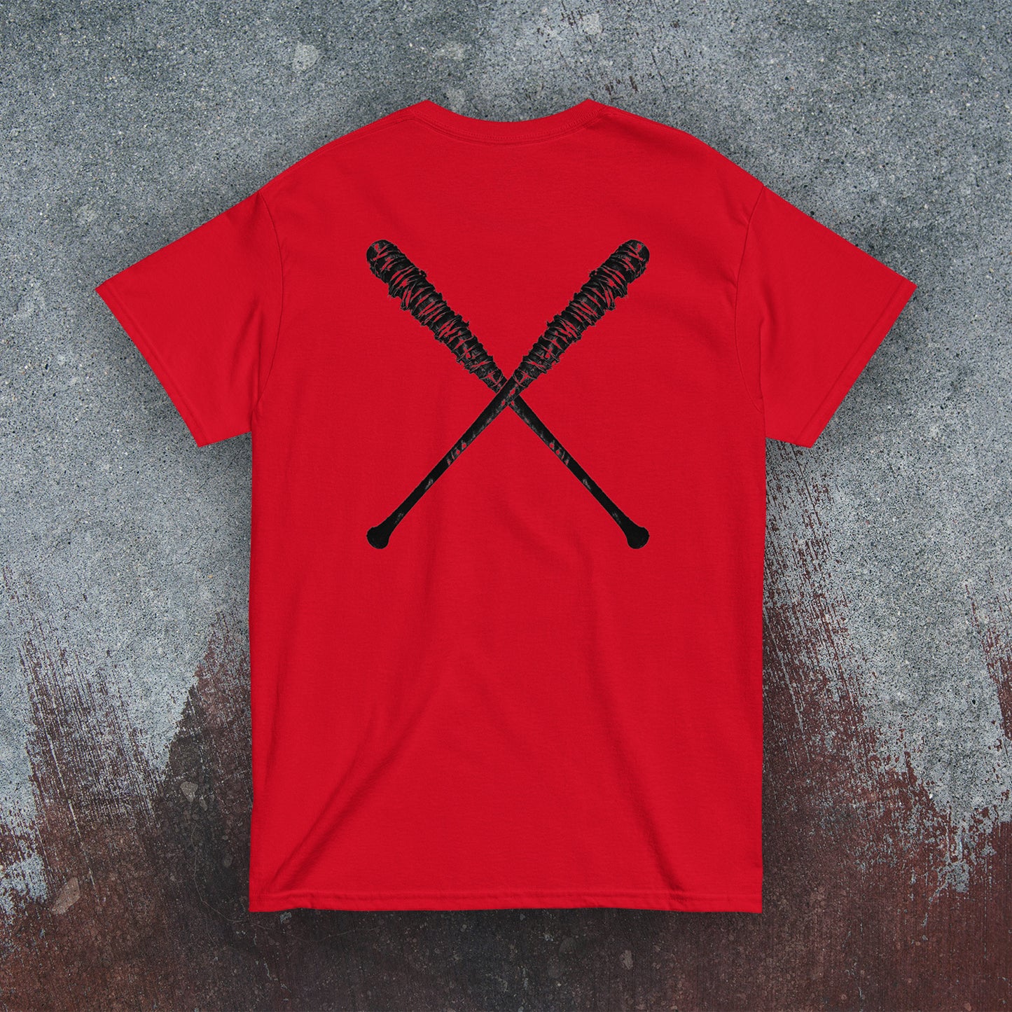 Negan Lucille T-Shirt (Back Only) - Negan Smith TWD