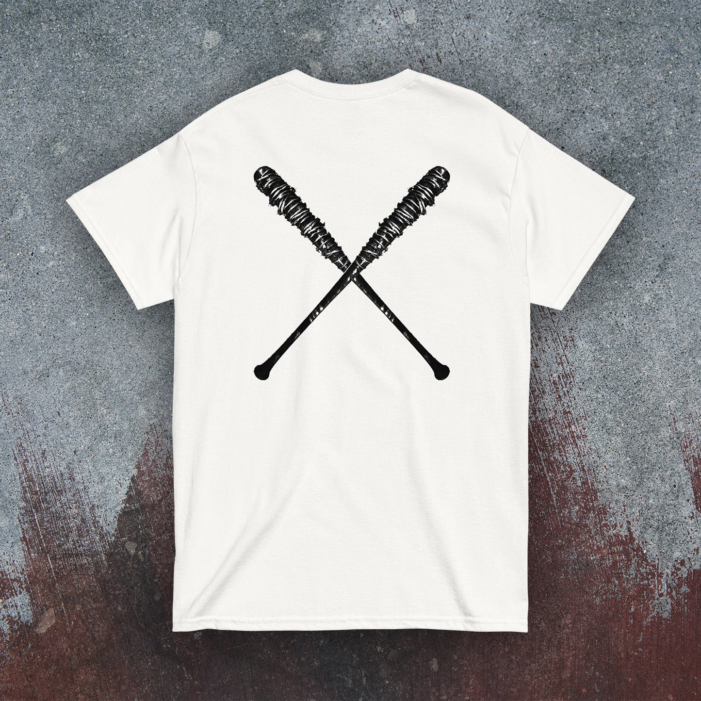 Negan Lucille T-Shirt (Back Only) - Negan Smith TWD