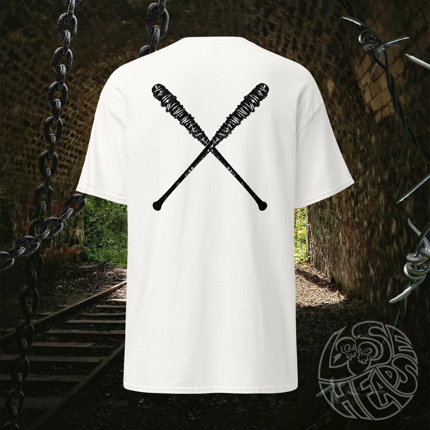 Negan Lucille T-Shirt (Back Only) - Negan Smith TWD